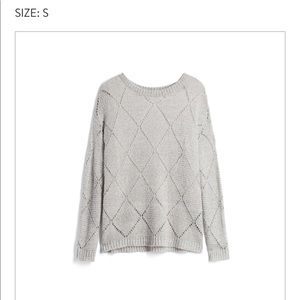 Colourworks grey pullover sweater